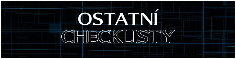 Checklisty ostatních sportů